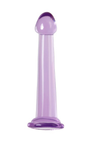 Фиолетовый фаллоимитатор Jelly Dildo M - 18 см. фото в интим магазине Love Boat