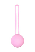 Розовый вагинальный шарик Pansy фото в интим магазине Love Boat