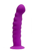 Фиолетовый анальный фаллоимитатор - 14 см. фото в интим магазине Love Boat