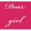 Dear girl