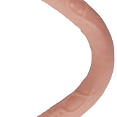 Двусторонний фаллоимитатор из неоскин - 49 см.