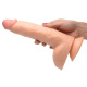 Телесный фаллоимитатор Beefy Brad 9’’ Dildo with Balls - 22,4 см.