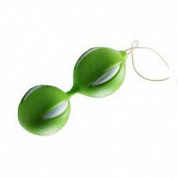 Зеленые вагинальные шарики со шнурочком