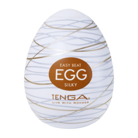 Мастурбатор-яйцо Tenga Egg Silky фото в интим магазине Love Boat