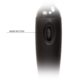 Черный вибромассажер с мощной вибрацией Power Wand