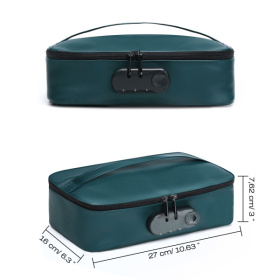 Зеленая сумочка для хранения игрушек Discreet Box