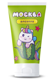 Увлажняющая смазка с алоэ вера  Москва Алоэлла  - 50 мл. фото в интим магазине Love Boat