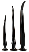 Набор из 3 длинных анальных пробок Super Long Flexible Butt Plug Set фото в интим магазине Love Boat