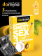 Презервативы для орального секса DOMINO Sweet Sex с ароматом тропических фруктов - 3 шт.