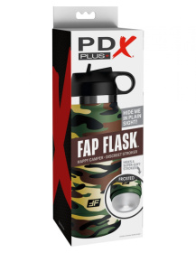 Мастурбатор в камуфляжной колбе Fap Flask