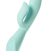 Мятный вибратор Sensy с функцией реакции на касание - 20 см.