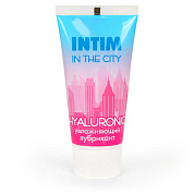 Увлажняющий лубрикант на водной основе Intim in the city Hyaluronic - 60 гр. фото в интим магазине Love Boat