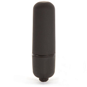 Черная вибропуля X-Basic Bullet Mini One Speed - 5,9 см. фото в интим магазине Love Boat