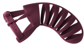 
Мужской пояс верности бордового цвета Romello фото в интим магазине Love Boat