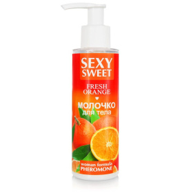 Молочко для тела с феромонами и ароматом апельсина Sexy Sweet Fresh Orange - 150 гр. фото в интим магазине Love Boat