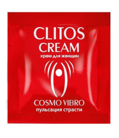 Саше возбуждающего крема для женщин Clitos Cream - 1,5 гр. фото в интим магазине Love Boat