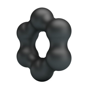 Черное эрекционное кольцо Clauzell фото в интим магазине Love Boat