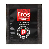 Саше массажного масла с ароматом земляники Eros fantasy - 4 гр.