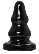 Черная анальная втулка Monoceros - 15 см. фото в интим магазине Love Boat