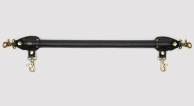 
Черная распорка для ног Bound to You Faux Leather Spreader Bar - 50,8 см. фото в интим магазине Love Boat