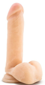 Телесный фаллоимитатор 8 Inch Sensa Feel Dildo - 20,3 см.  фото в интим магазине Love Boat