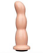 Телесная рельефная насадка Harness - 15,9 см. фото в интим магазине Love Boat