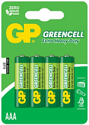 Батарейки солевые GP GreenCell AAA/R03G - 4 шт. фото в интим магазине Love Boat