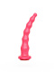Розовый гелевый анальный стимулятор - 20 см.
