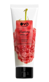 Лубрикант на водной основе OYO Aroma Gel Raspberry с ароматом малины - 75 мл. фото в интим магазине Love Boat