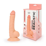 Реалистичный телесный фаллоимитатор Erowoman - 19,5 см. фото в интим магазине Love Boat