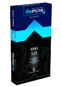 Презервативы увеличенного размера DOMINO Classic King size - 6 шт. фото в интим магазине Love Boat