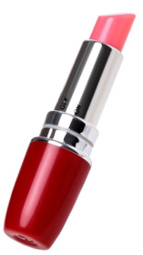 Красный мини-вибратор в форме губной помады Lipstick Vibe фото в интим магазине Love Boat