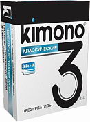 Классические презервативы KIMONO - 3 шт. фото в интим магазине Love Boat