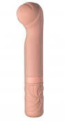 Бежевый мини-вибратор Rocky’s Fairy Mallet - 14,7 см. фото в секс шопе Love Boat