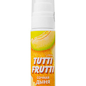 Гель-смазка Tutti-frutti со вкусом сочной дыни - 30 гр.