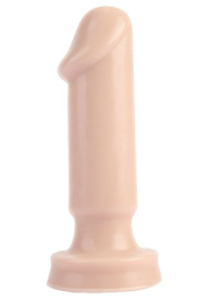 Телесный анальный фаллоимитатор Anal Trainer L - 16,5 см. фото в интим магазине Love Boat