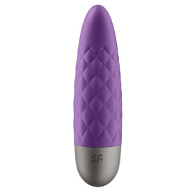 Фиолетовый мини-вибратор Ultra Power Bullet 5 фото в интим магазине Love Boat