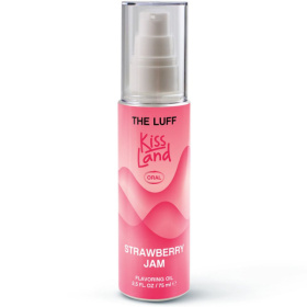 Съедобное массажное масло Kiss Land Strawberry Jam - 75 мл. фото в интим магазине Love Boat