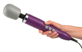 Фиолетовый жезловый вибратор Doxy Original Massager