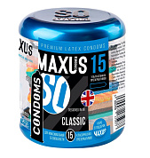 Классические презервативы MAXUS Classic - 15 шт. фото в интим магазине Love Boat