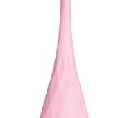 Розовый силиконовый вагинальный шарик со шнурком