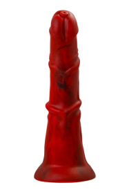 Силиконовый вибратор Monster Rex - 24,5 см. фото в интим магазине Love Boat