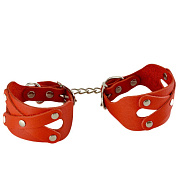 
Красные наручники «Цезарь» фото в интим магазине Love Boat