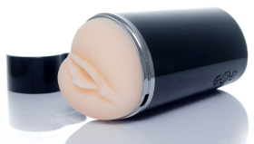 Мастурбатор-вагина с вибрацией Heart Of Love в колбе в форме сердца фото в интим магазине Love Boat