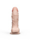 Телесный вибратор-реалистик REAL Standard - 15 см.