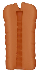 Коричневый мастурбатор-вагина Brianna