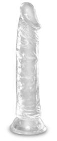 Прозрачный фаллоимитатор 8 Inch Dildo - 21,8 см. фото в интим магазине Love Boat