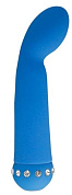 Голубой вибратор SPARKLE SUCCUBI  BLISS G VIBE - 14,2 см. фото в секс шопе Love Boat