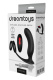 Черный массажер простаты Remote P-Pleaser - 15 см.