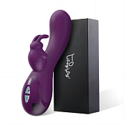 Фиолетовый вибратор-кролик Craybit Rabbit Vibrator - 21 см. фото в интим магазине Love Boat